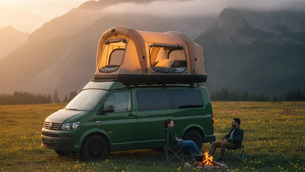 tente de toit gonflable voiture camping montagne guide achat