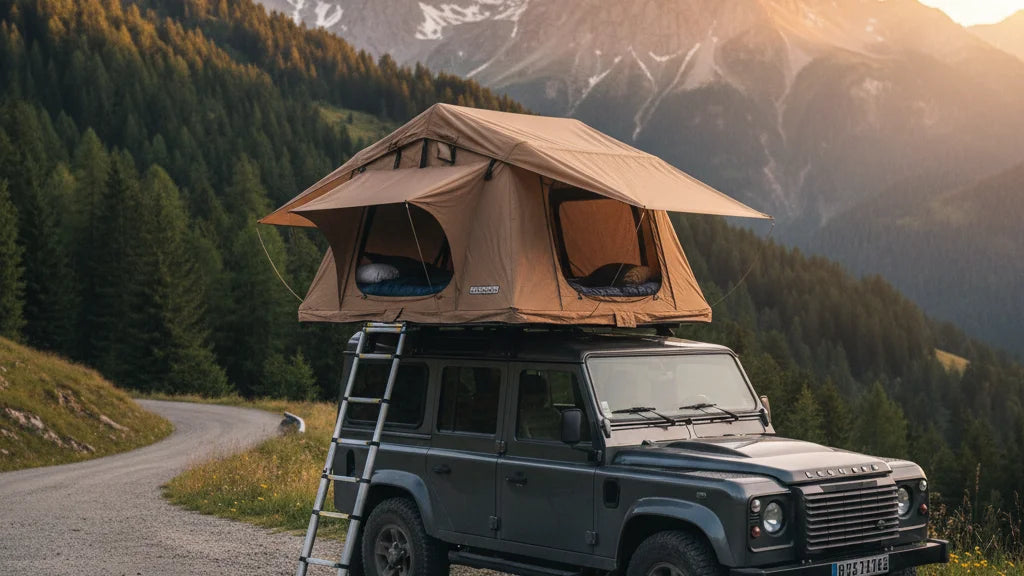 tente de toit voiture 4x4 montagne France réglementation road trip