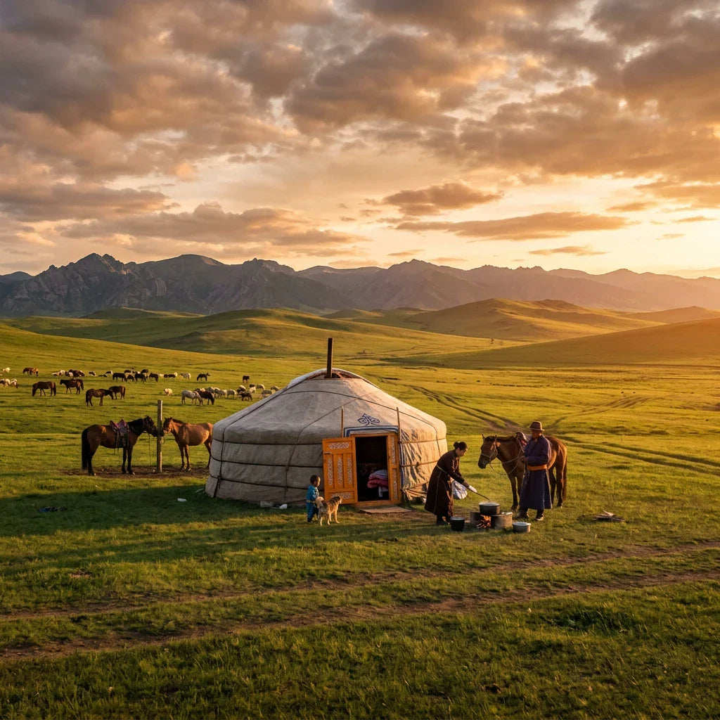 Tente mongole : tout comprendre sur la yourte, l'habitat nomade qui fascine le monde