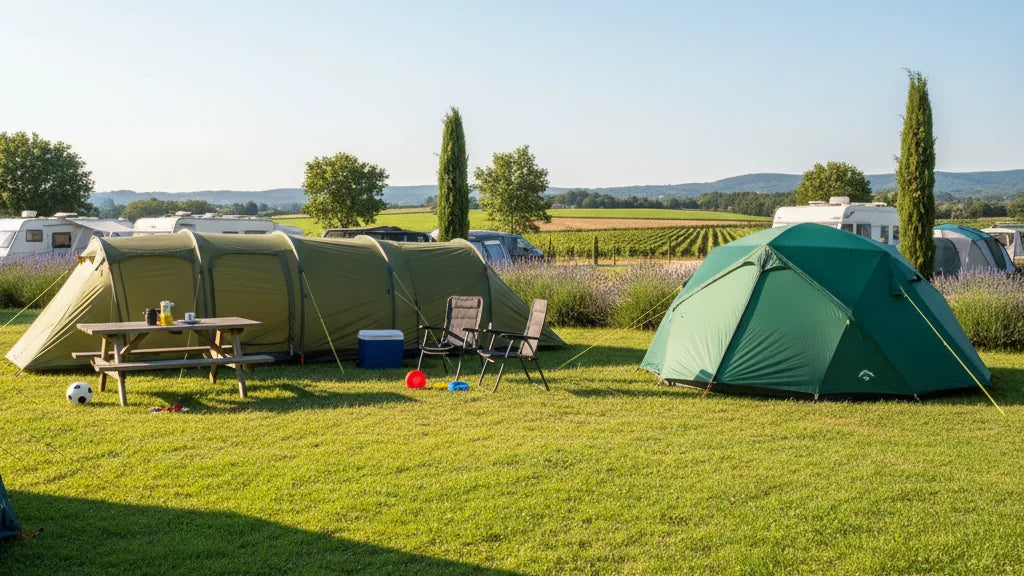 tente tunnel vs dôme 4 personnes comparatif camping famille guide