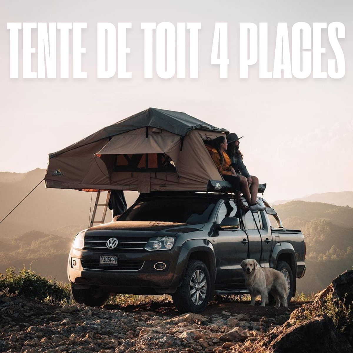 tente de toit 4 places