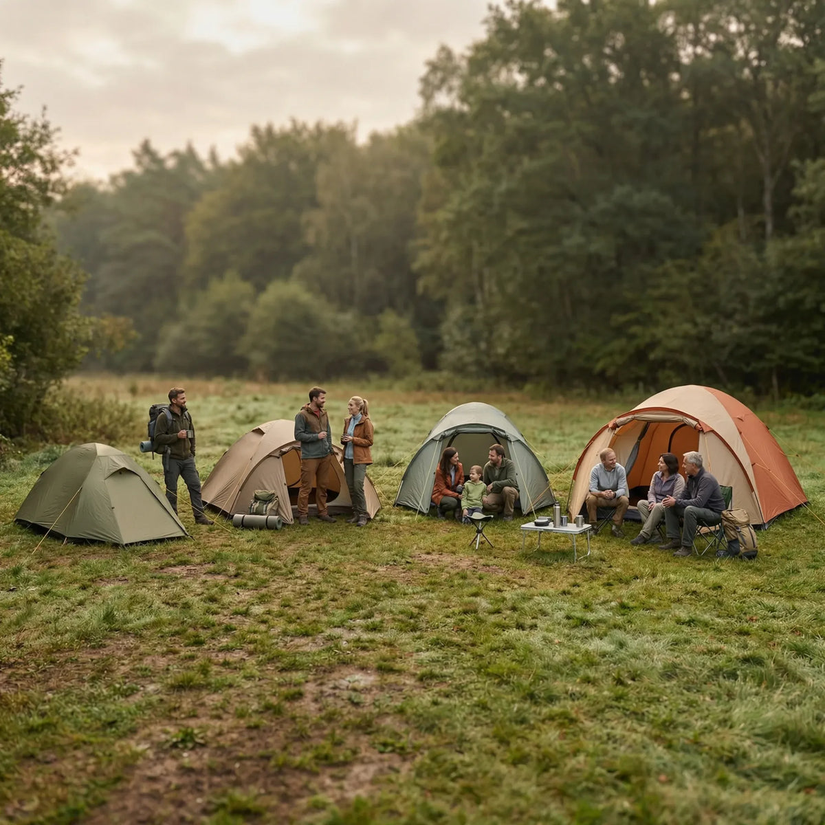 Tentes par capacité