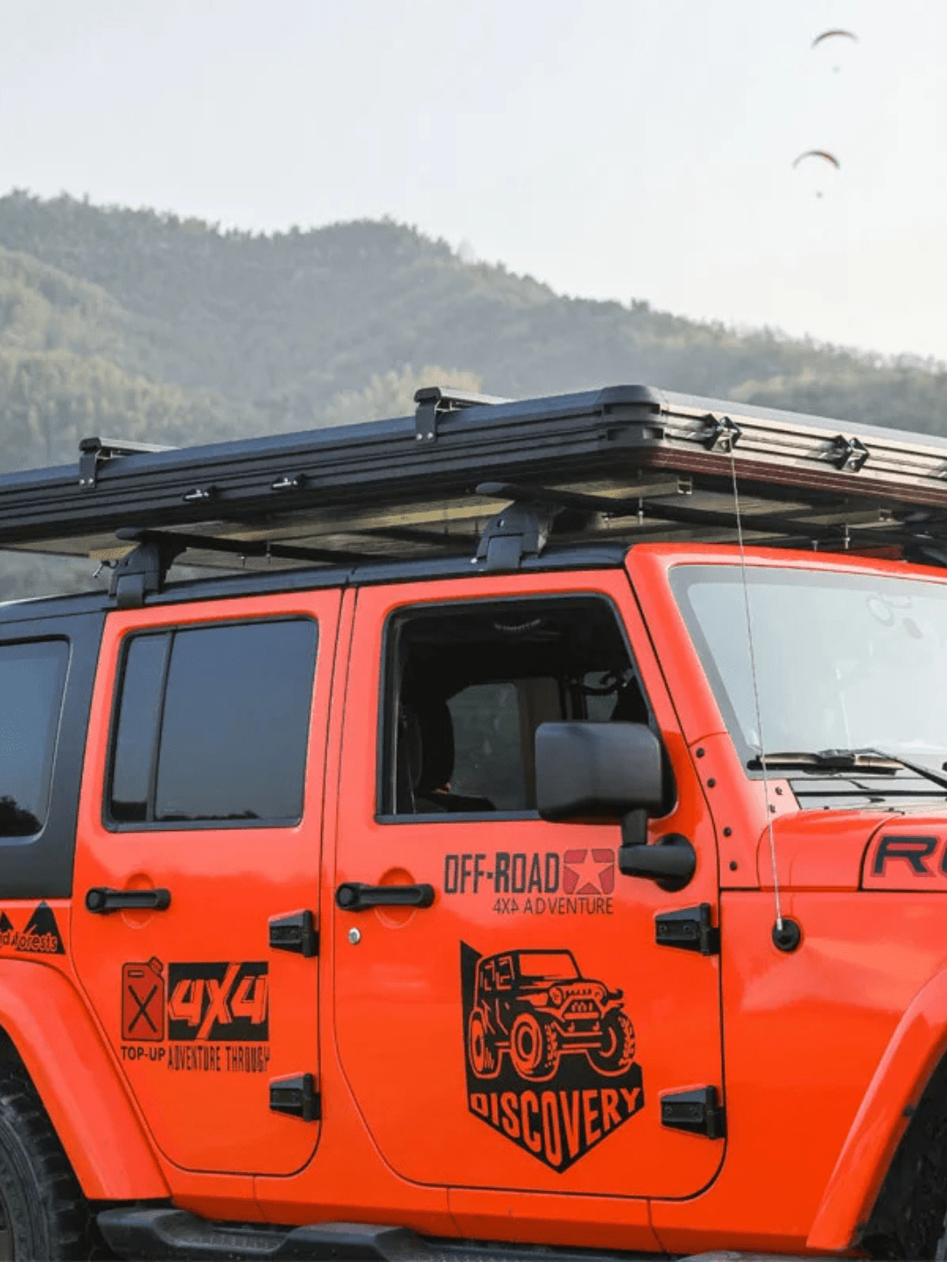 2 places tente de toit rigide