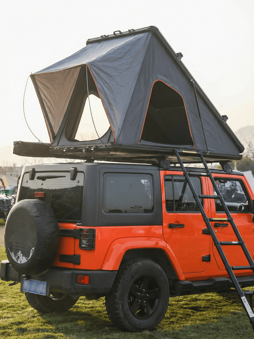 2 places tente de toit rigide | compacte et solide