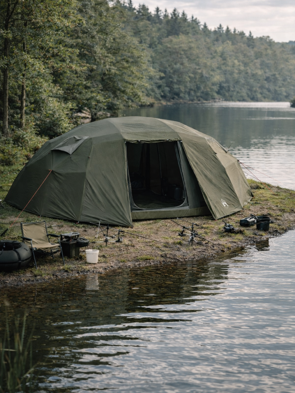 Toile de tente pour la pêche 7 places