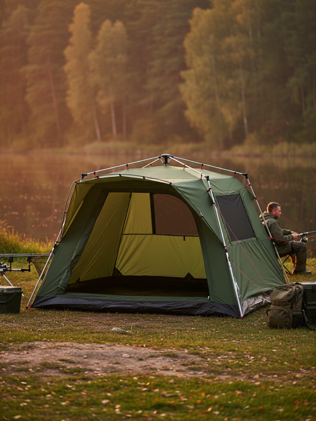 Tonnelle pêche carpe 4 personnes