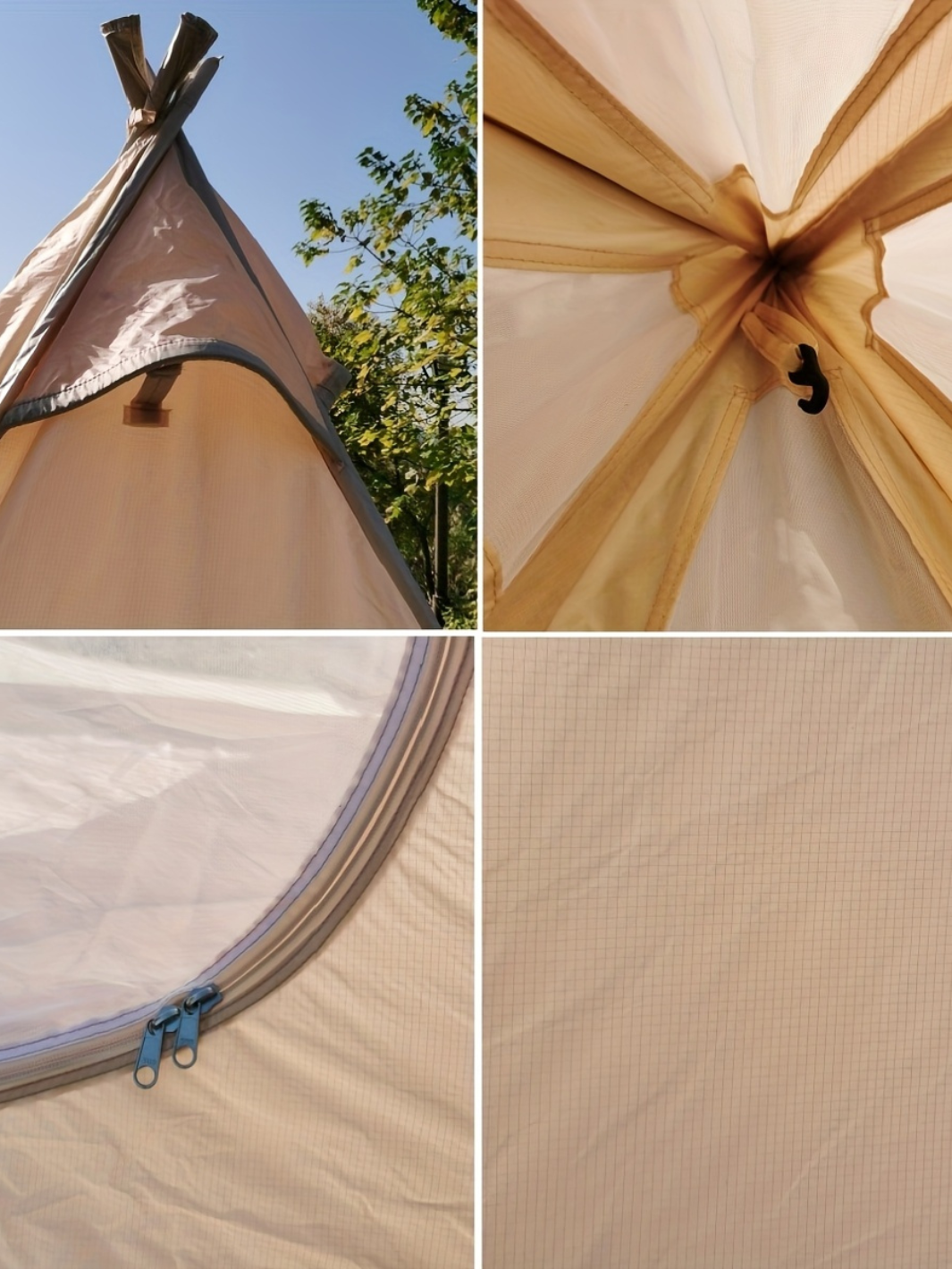 Tente indien 2 places grande taille