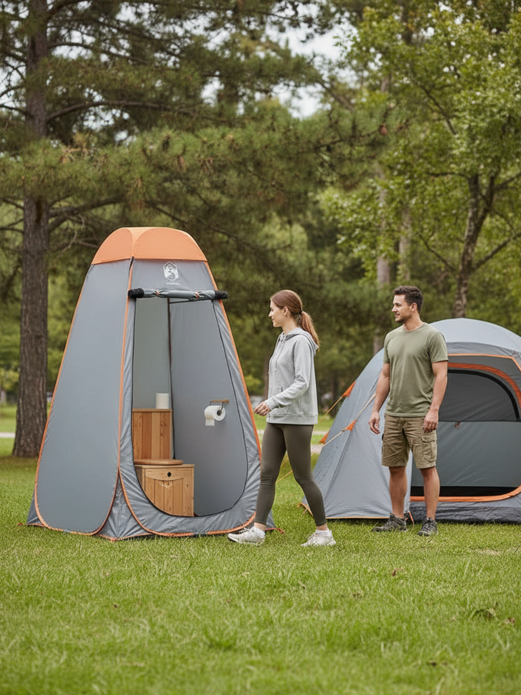 Tente pour toilette 2 secondes