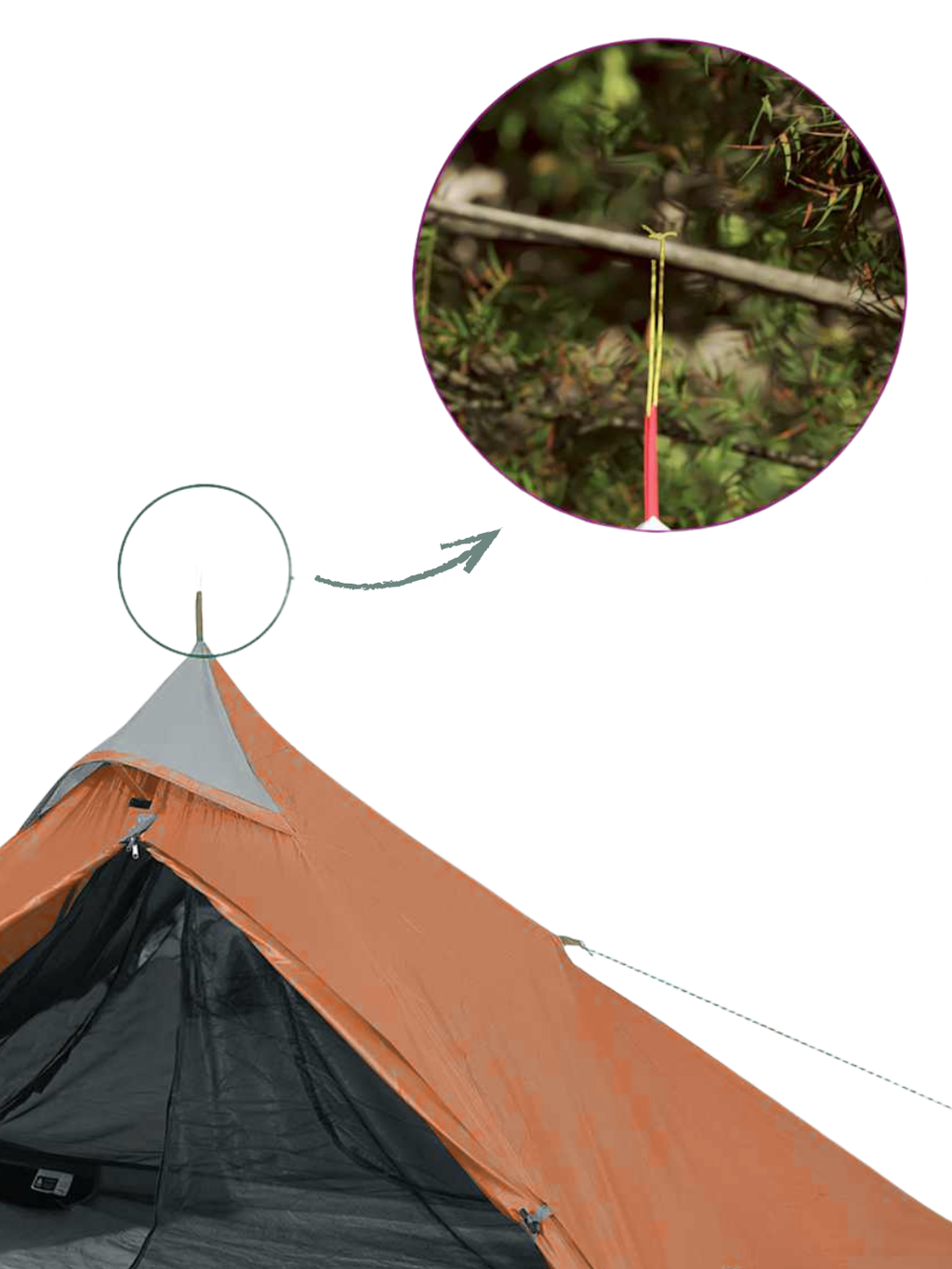 Tente tipi 4 saisons 1 place