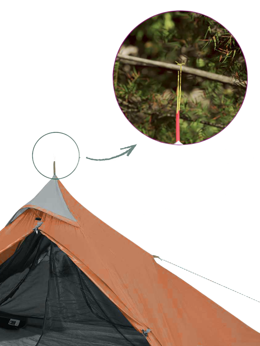 Tente tipi 4 saisons 1 place