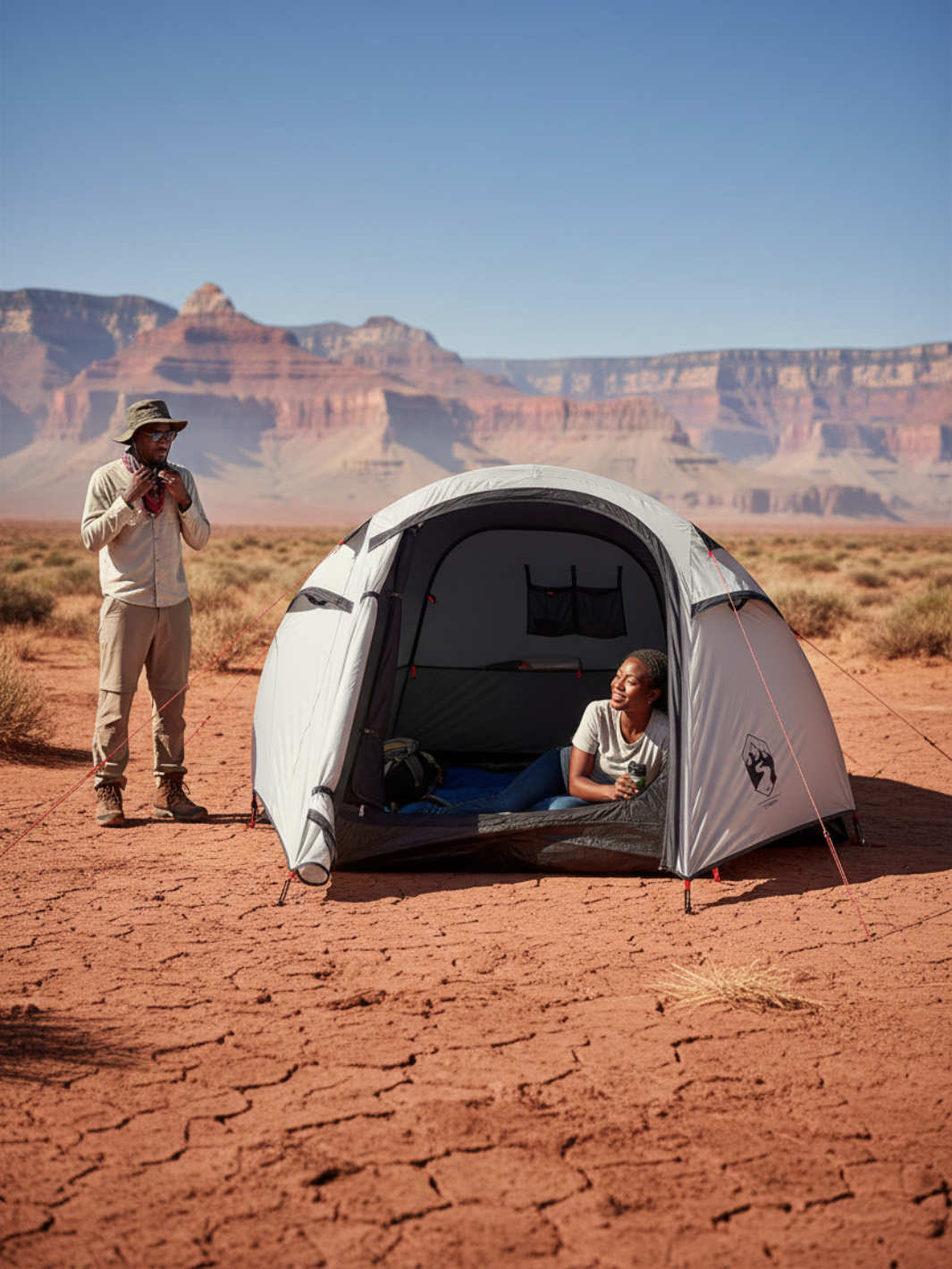 Toile de tente Black and Fresh 3 places