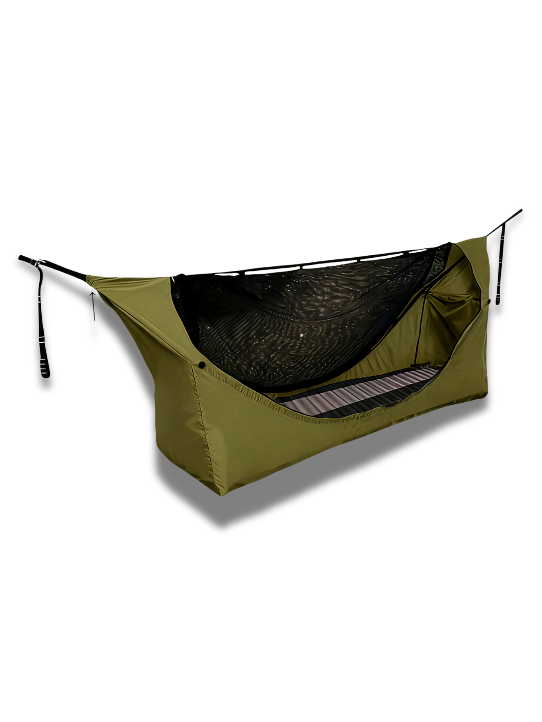 Tente à suspendre avec auvent & moustiquaire