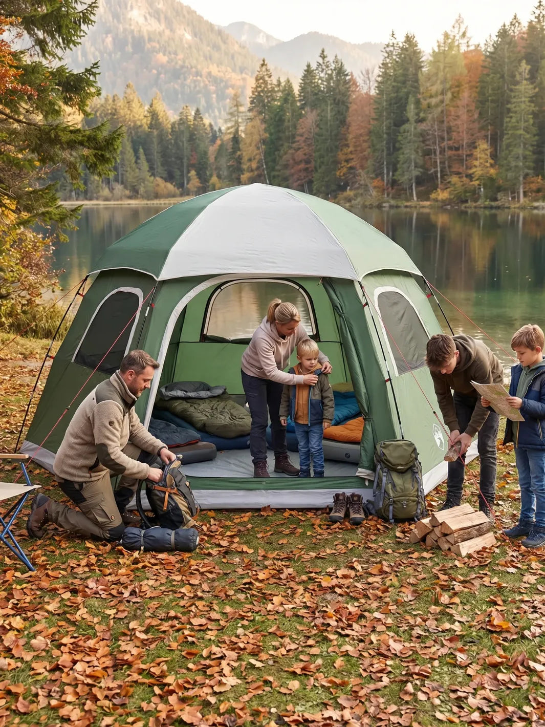 6 places tente camping | CAMPING FAMILIAL SANS COMPROMIS