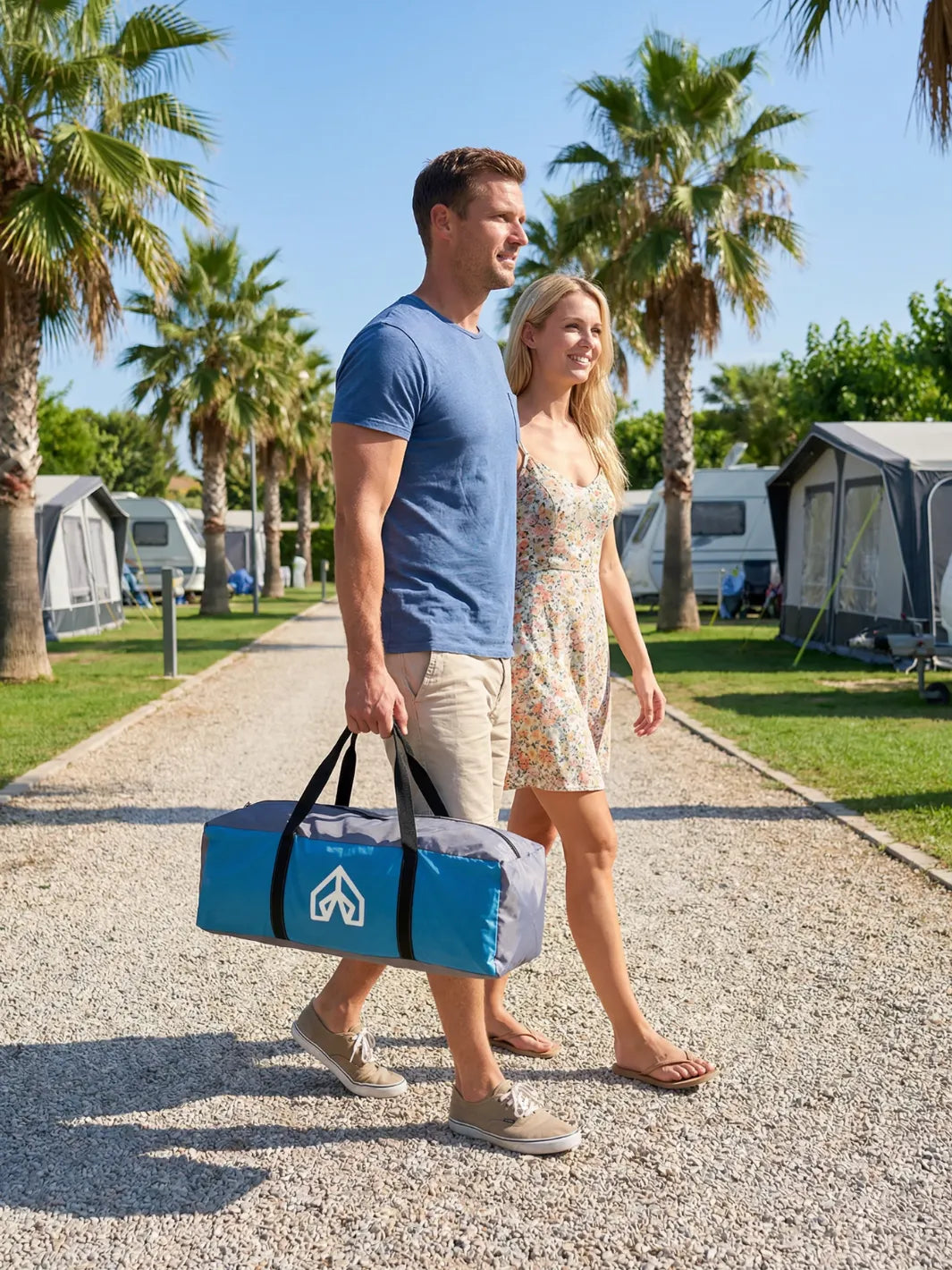 Tente camping dome 2 personnes