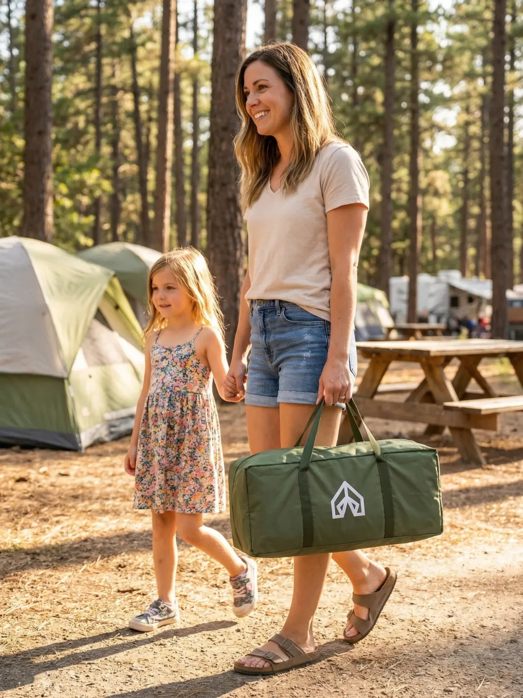 Tente dome pour camping 4 personnes