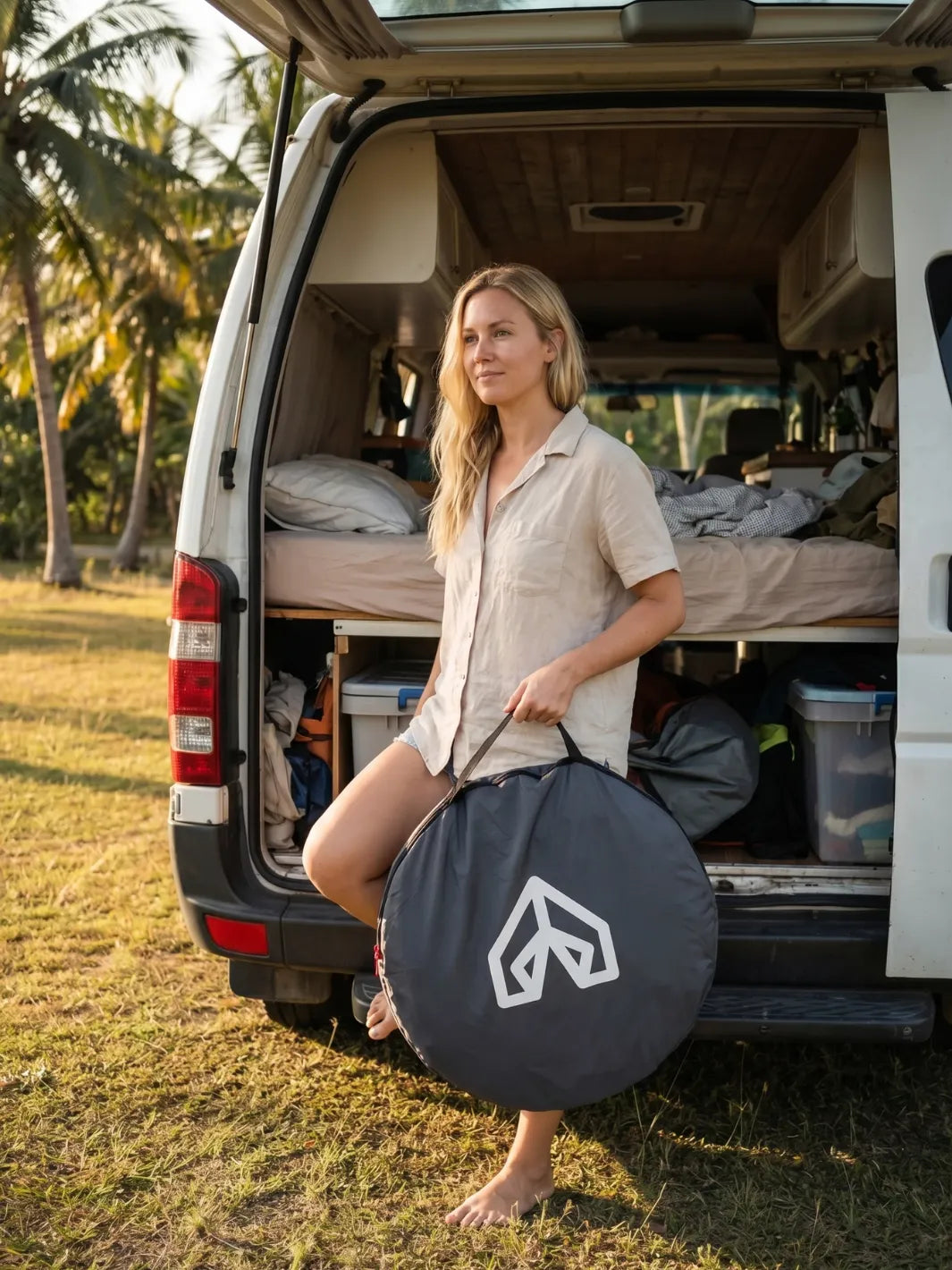 Tente pour toilette 2 secondes