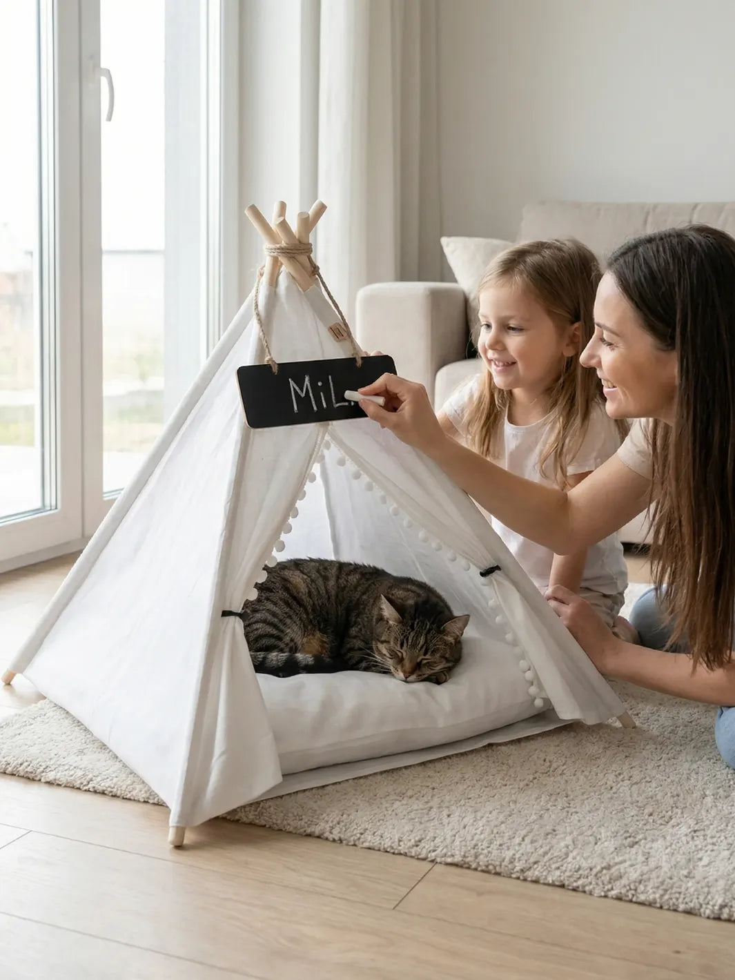 Tente tipi pour chat