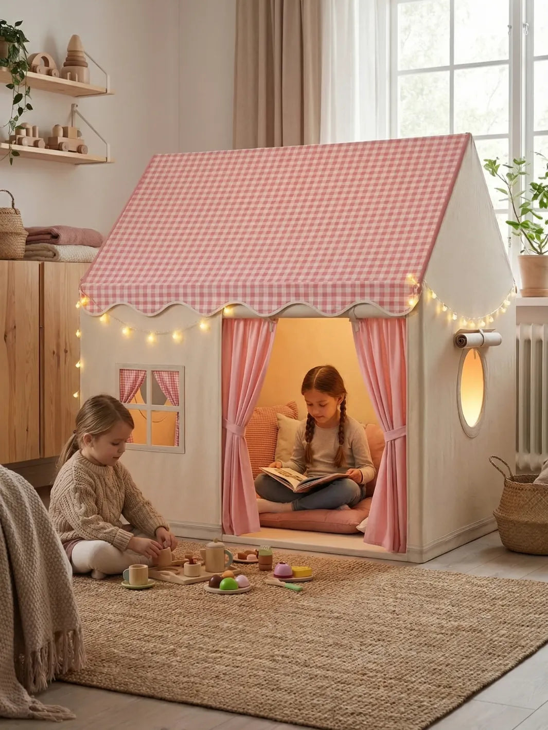 Cabane tente enfant | ludique et cosy