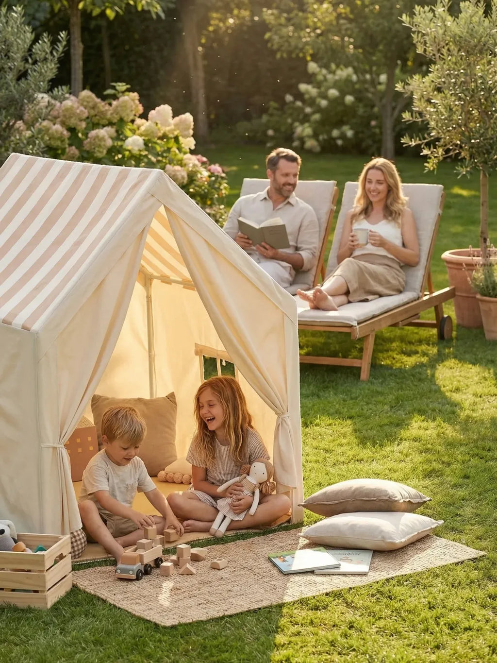 Cabane tente enfant | ludique et cosy
