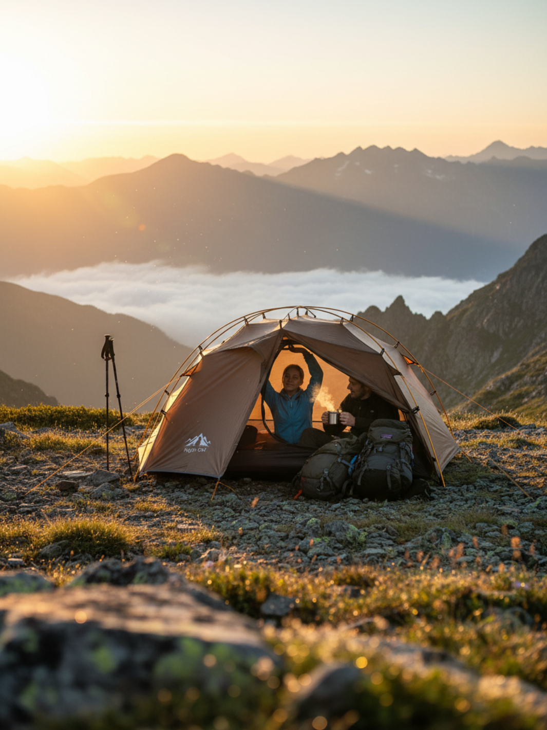 Randonnee tente 2 personnes | Légère & compacte