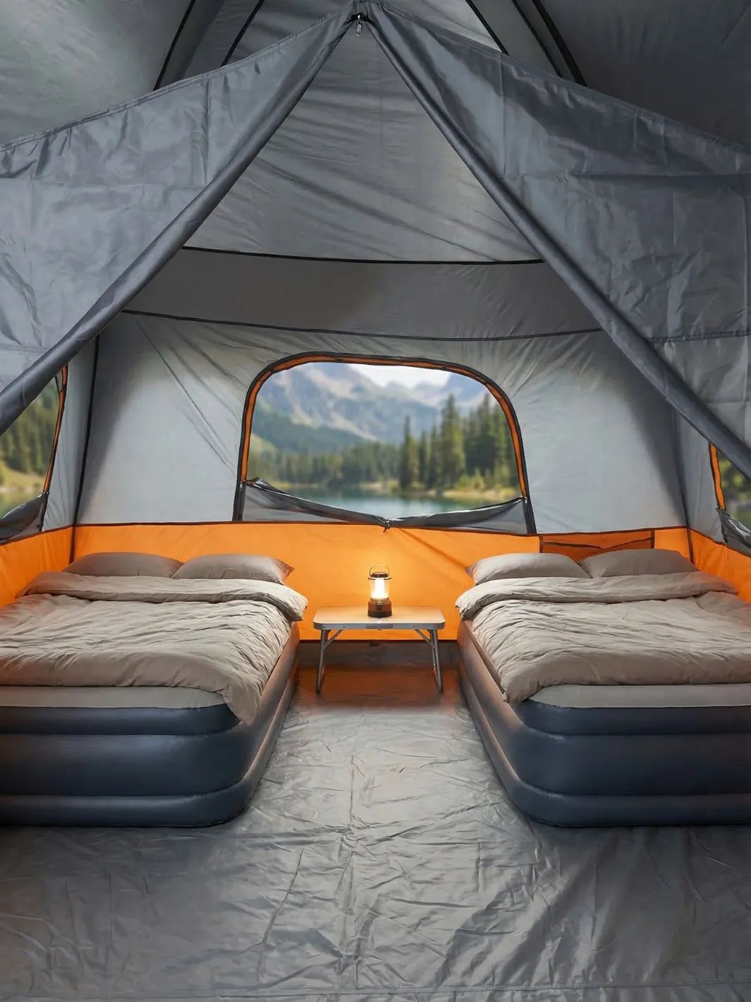 Tente 10 personnes | SÉJOUR MODULABLE SPACIEUX