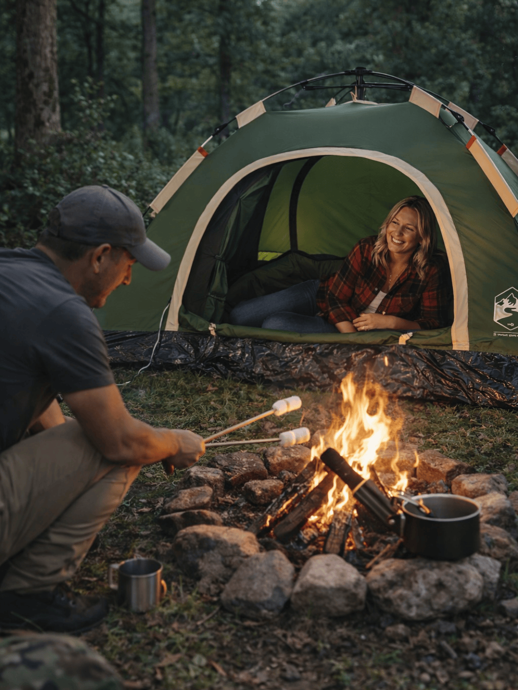 Tente 2 personnes dôme | Légère & facile à monter