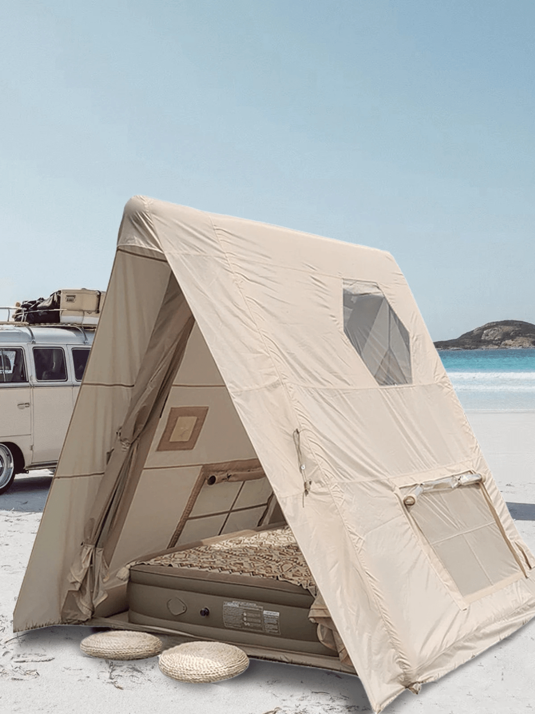 tente 2 places gonflable