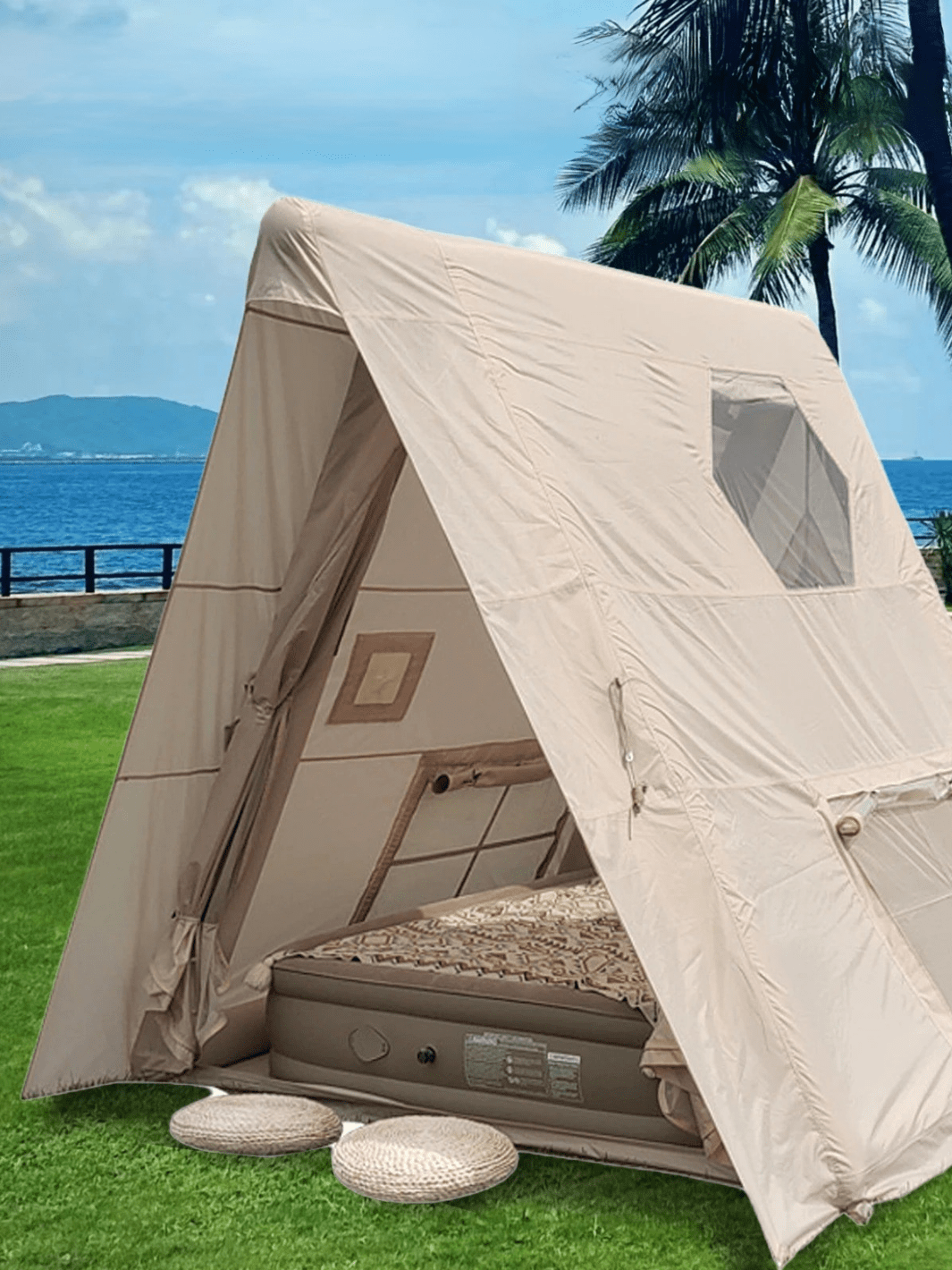 tente 2 places gonflable