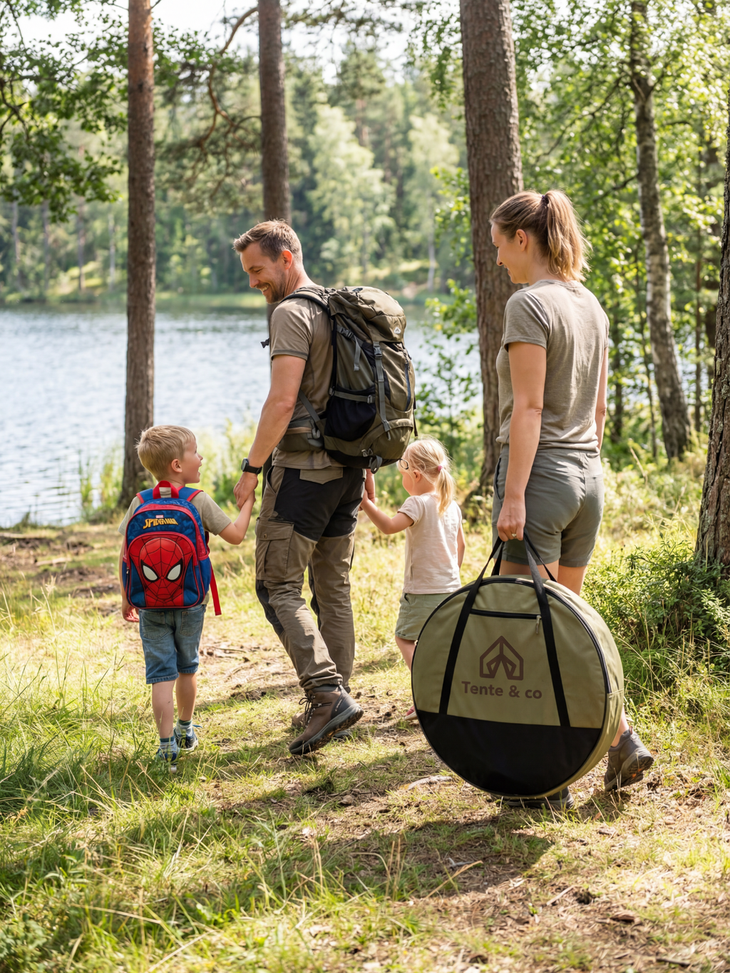 Tente 2 secondes 4 places | rapide et étanche