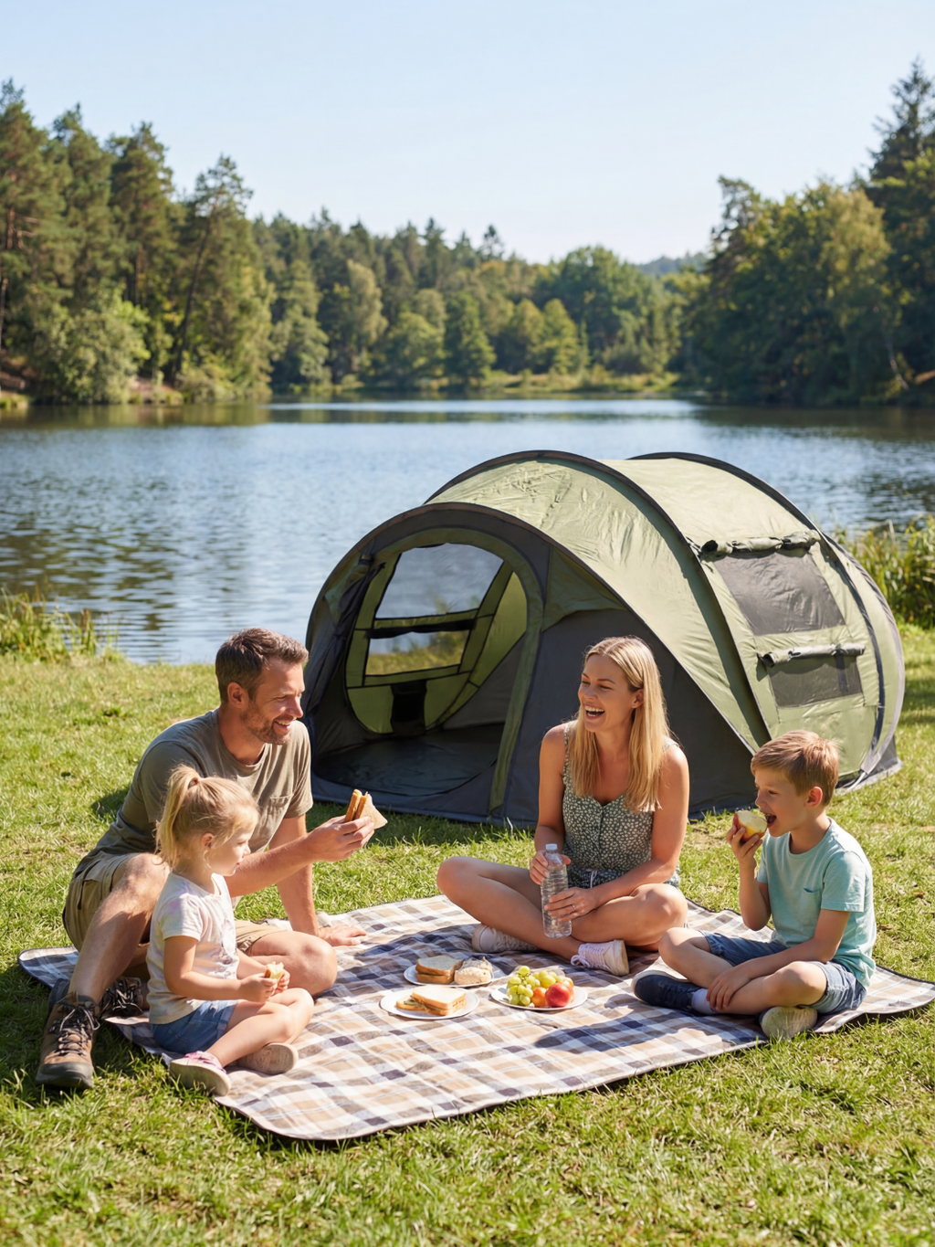 Tente 2 secondes 4 places | rapide et étanche