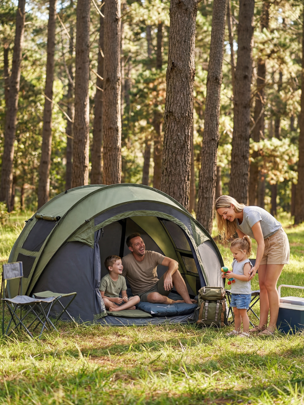 Tente 2 secondes 4 places | rapide et étanche