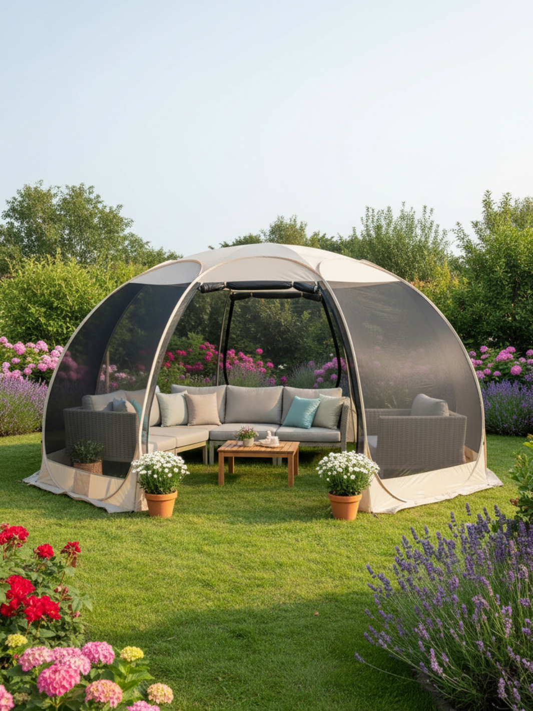 Tente 2 secondes de plage | Ombre et espace instantanés