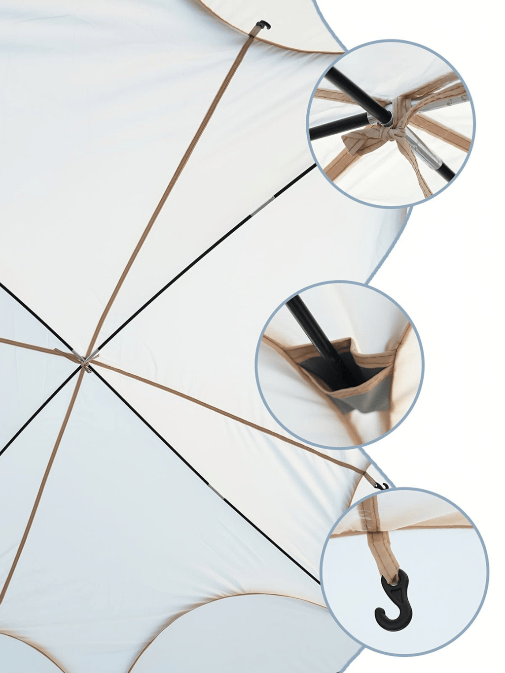 Tente 2 secondes de plage | Ombre et espace instantanés