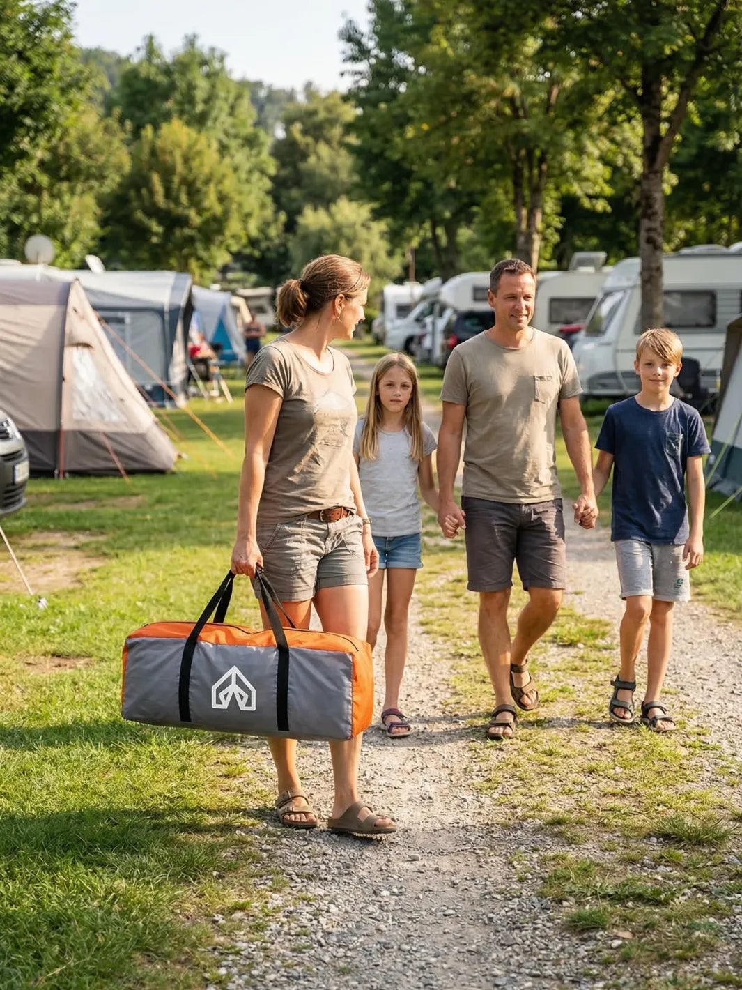 Tente 4 places 2 chambres | DEUX CHAMBRES INTIMITÉ SÉPARÉE