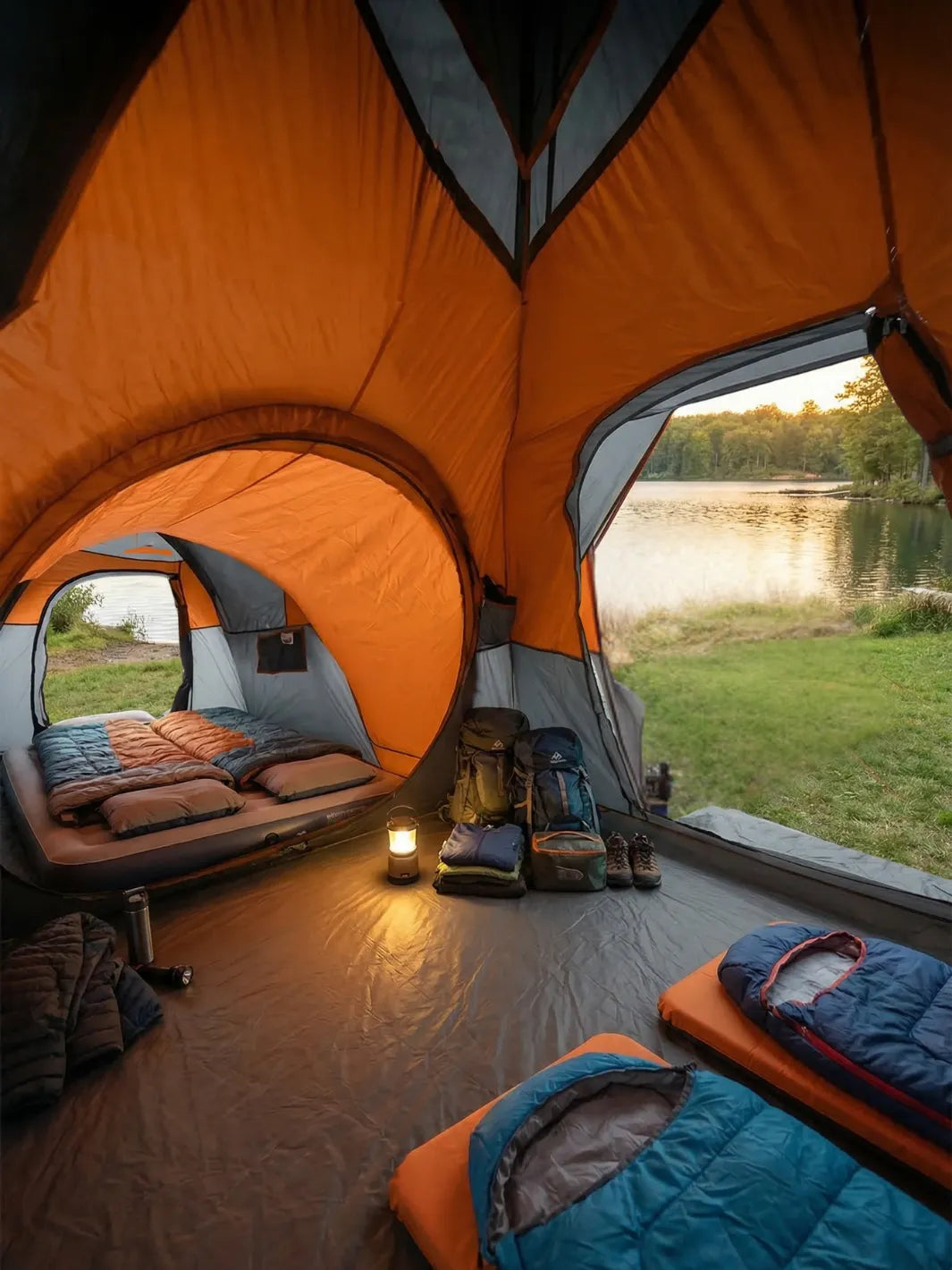 Tente 4 places 2 chambres | DEUX CHAMBRES INTIMITÉ SÉPARÉE