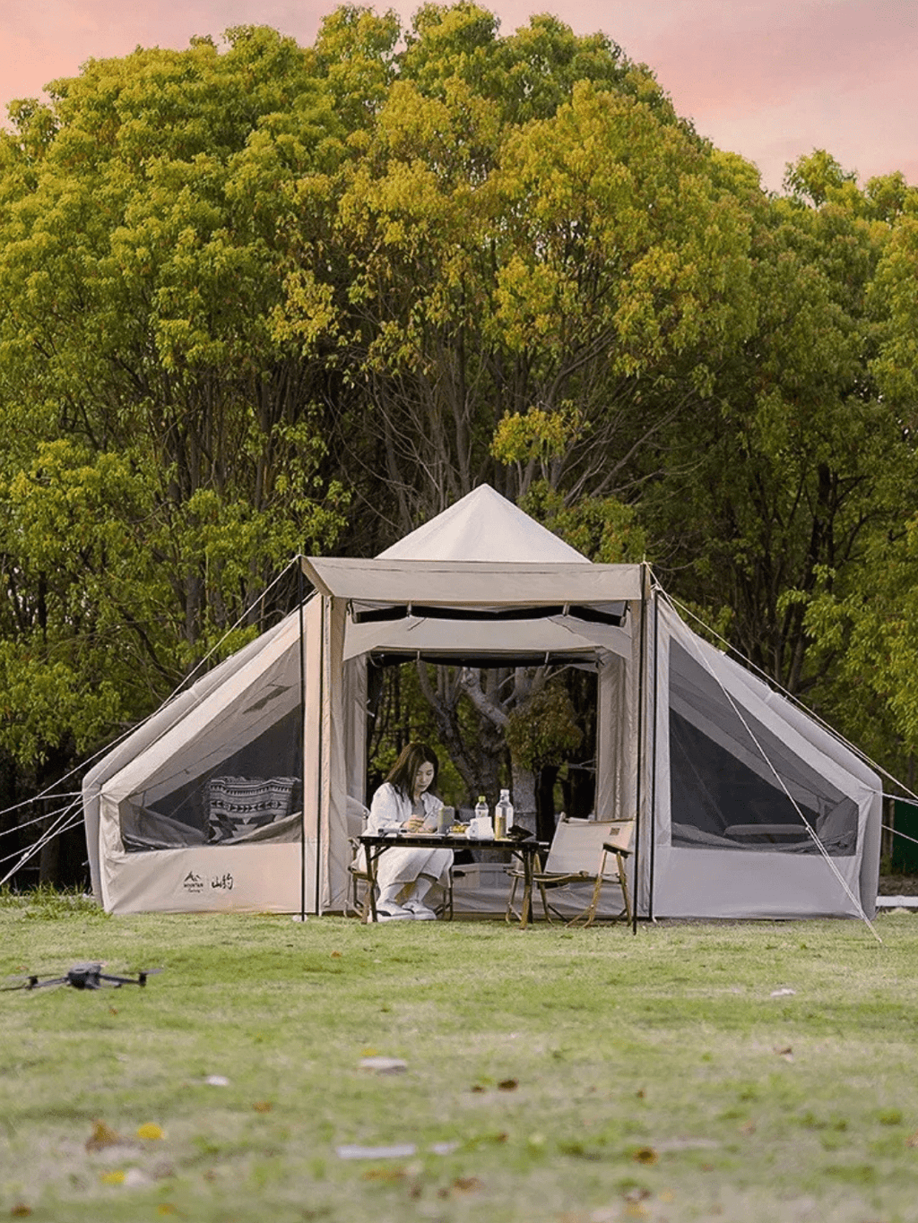 tente 4 places gonflable