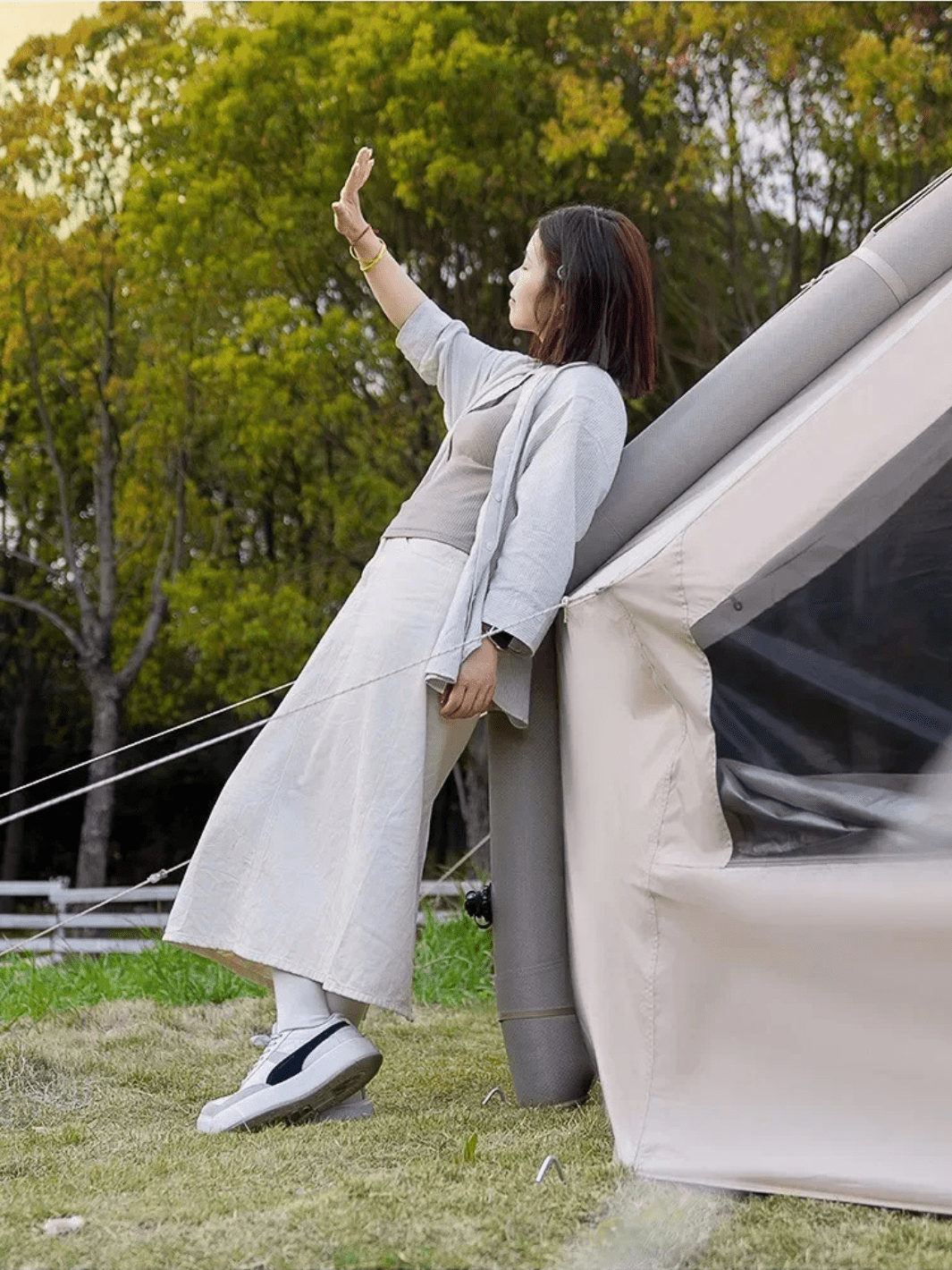 tente 4 places gonflable