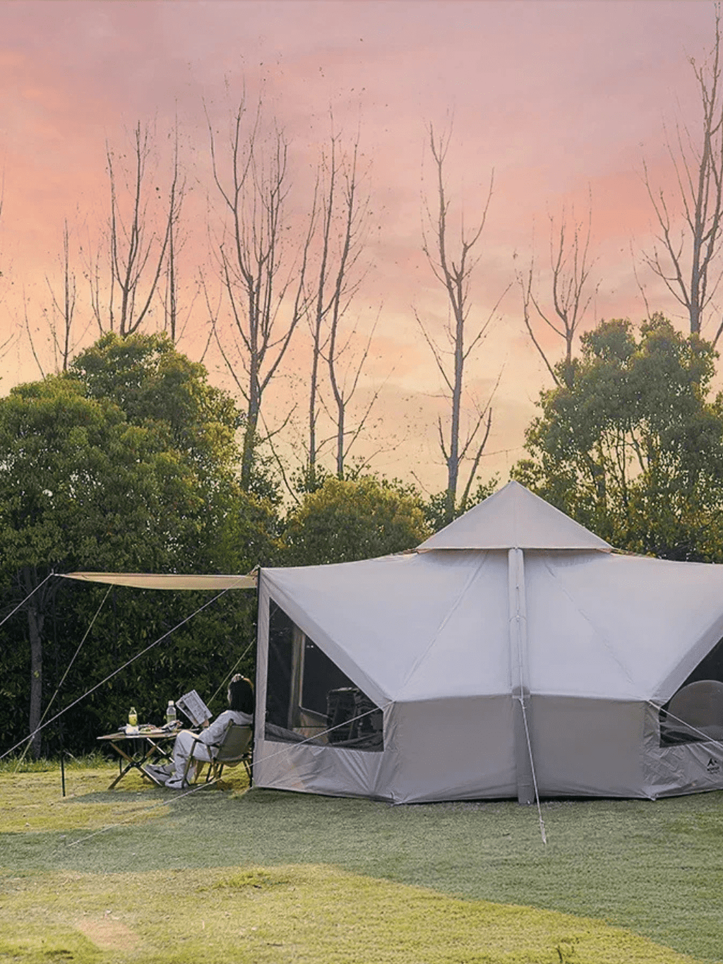 tente 4 places gonflable