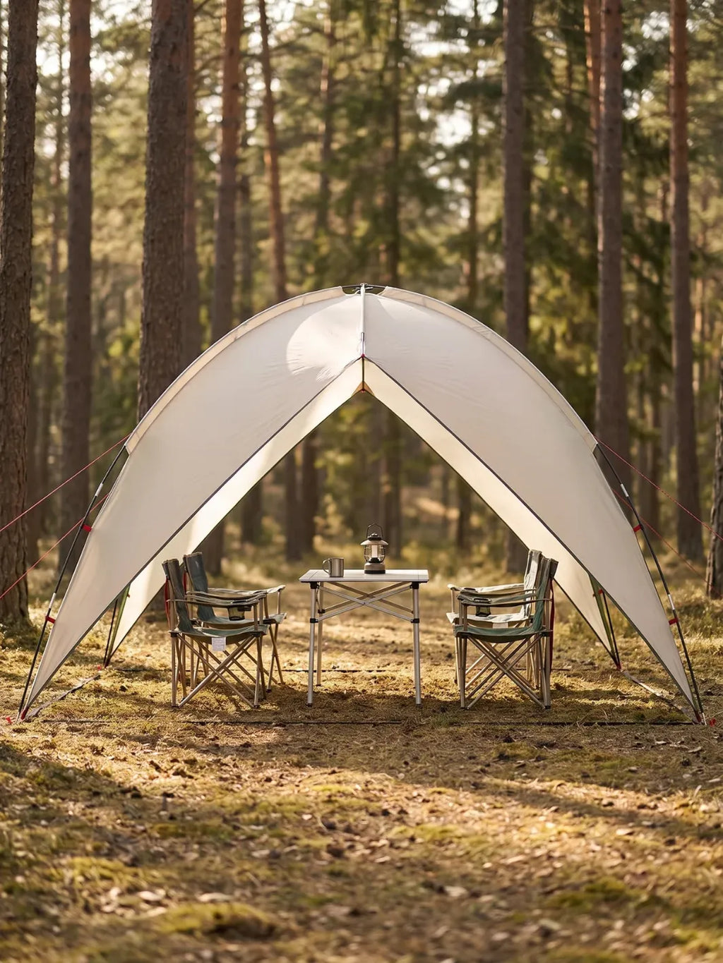 Tente 4 places imperméable | Dormez au sec, profitez à 4