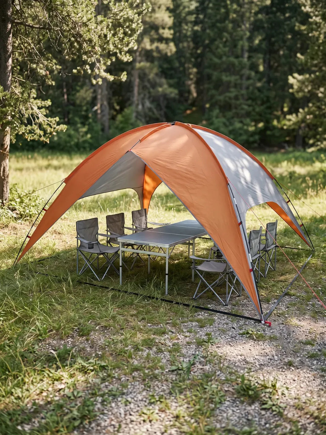 Tente 6 places imperméable | Dormez au sec à 6