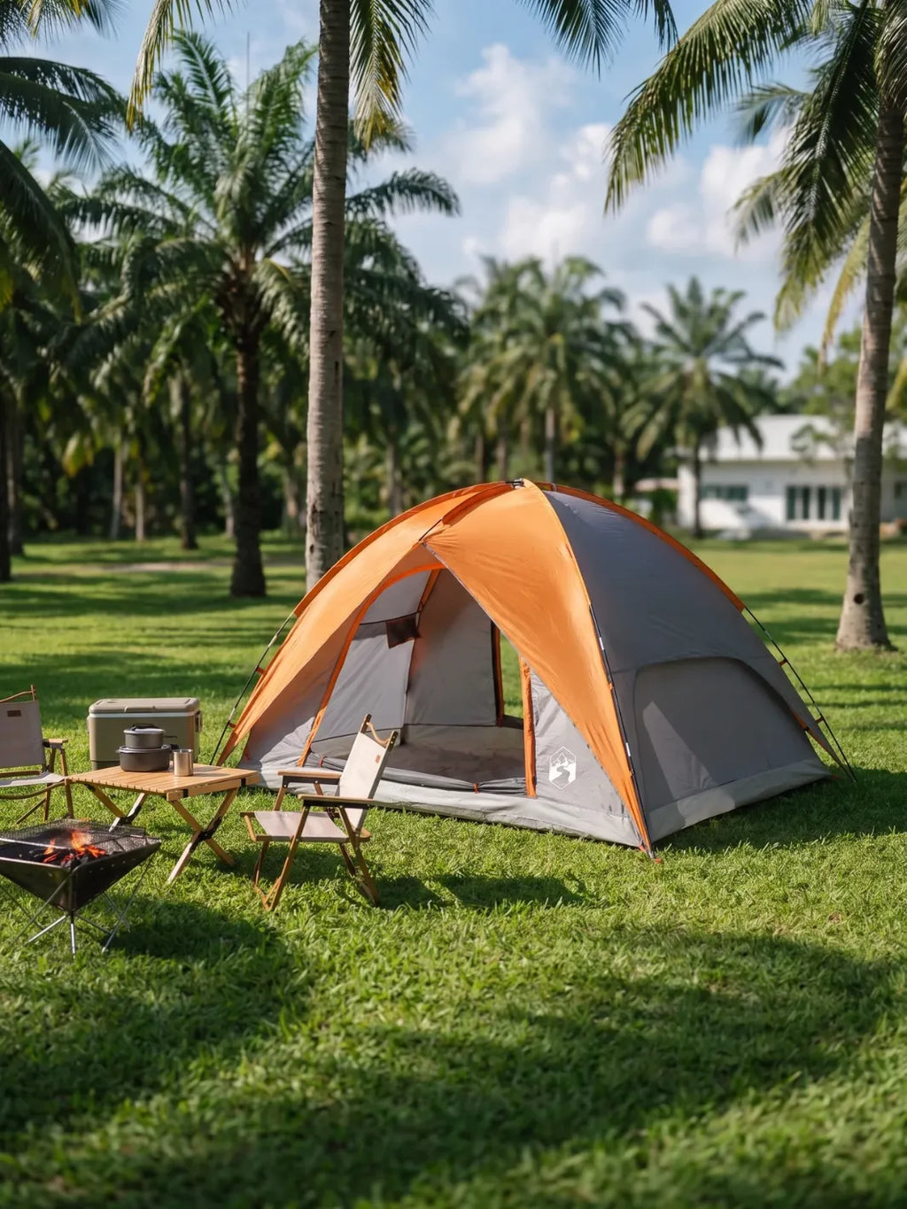 Tente 6 places imperméable | Dormez au sec à 6