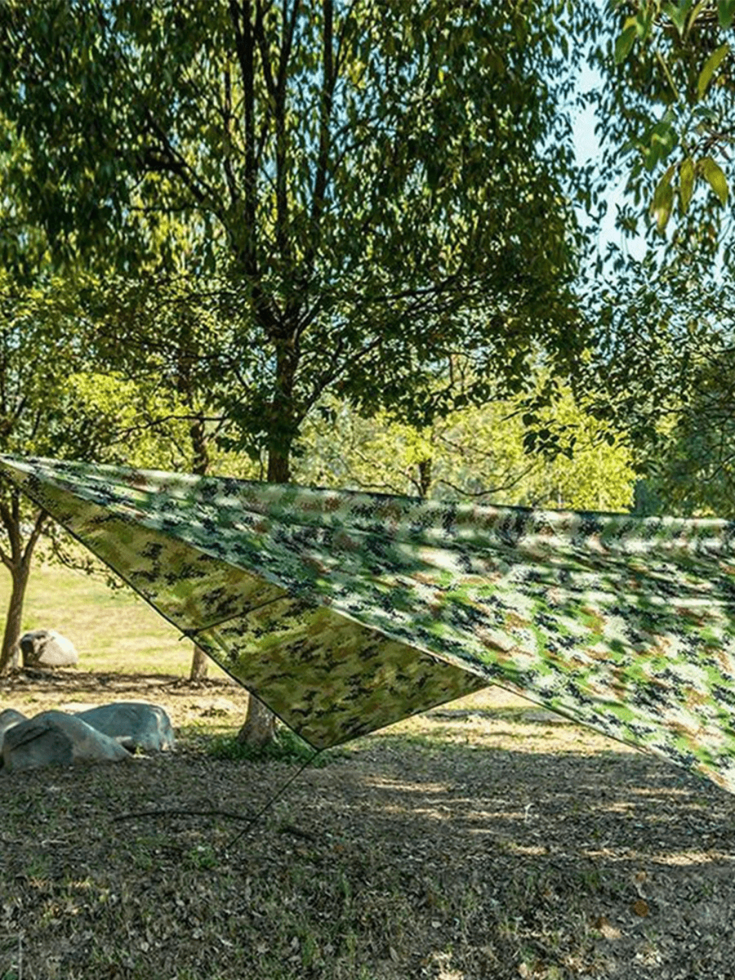 tente abri de survie