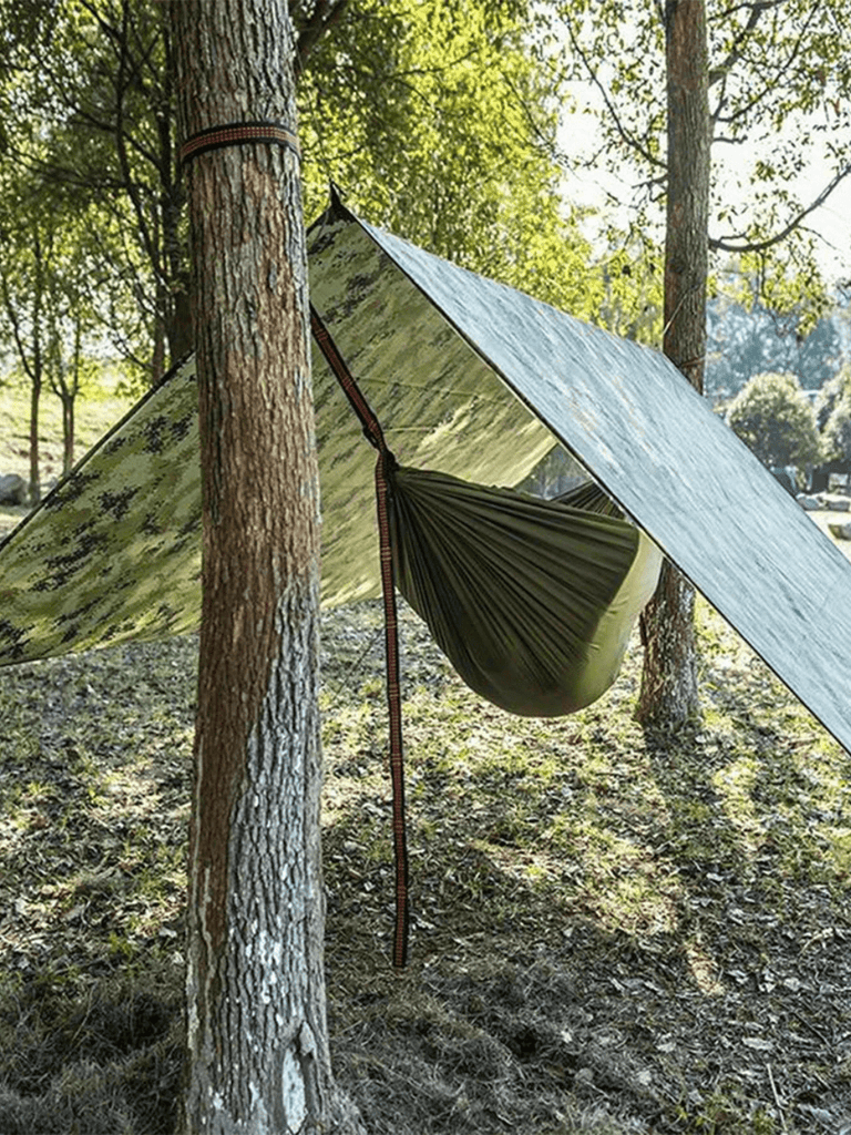 tente de survie abri Color:Citrus Emerald CAMPING LA PLAYA IBIZA Eurowings