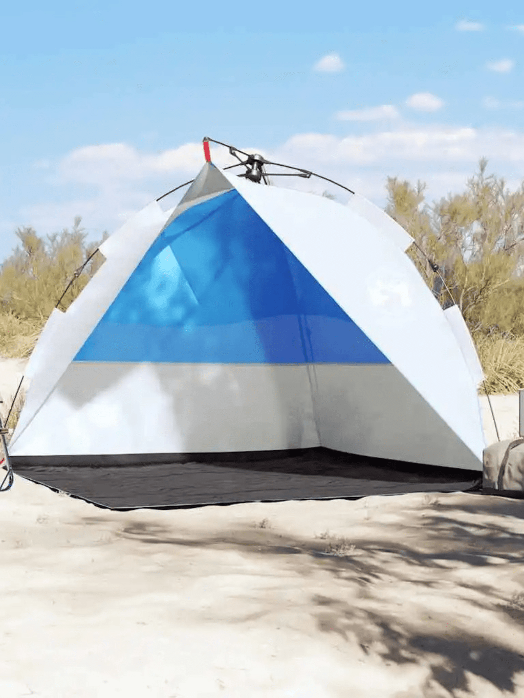 tente anti uv de plage