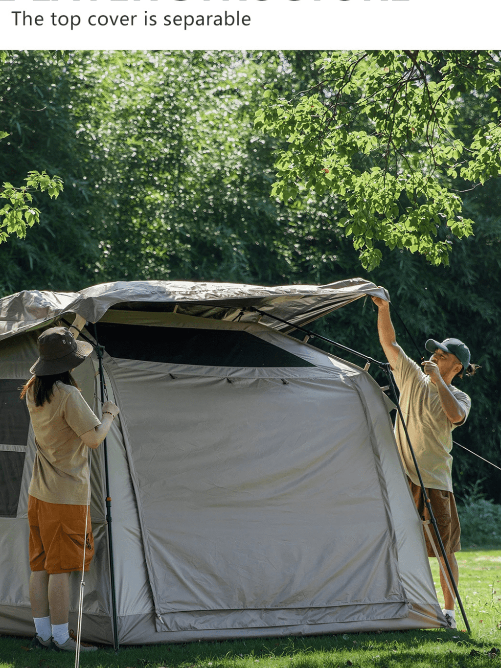 tente automatique 4 places