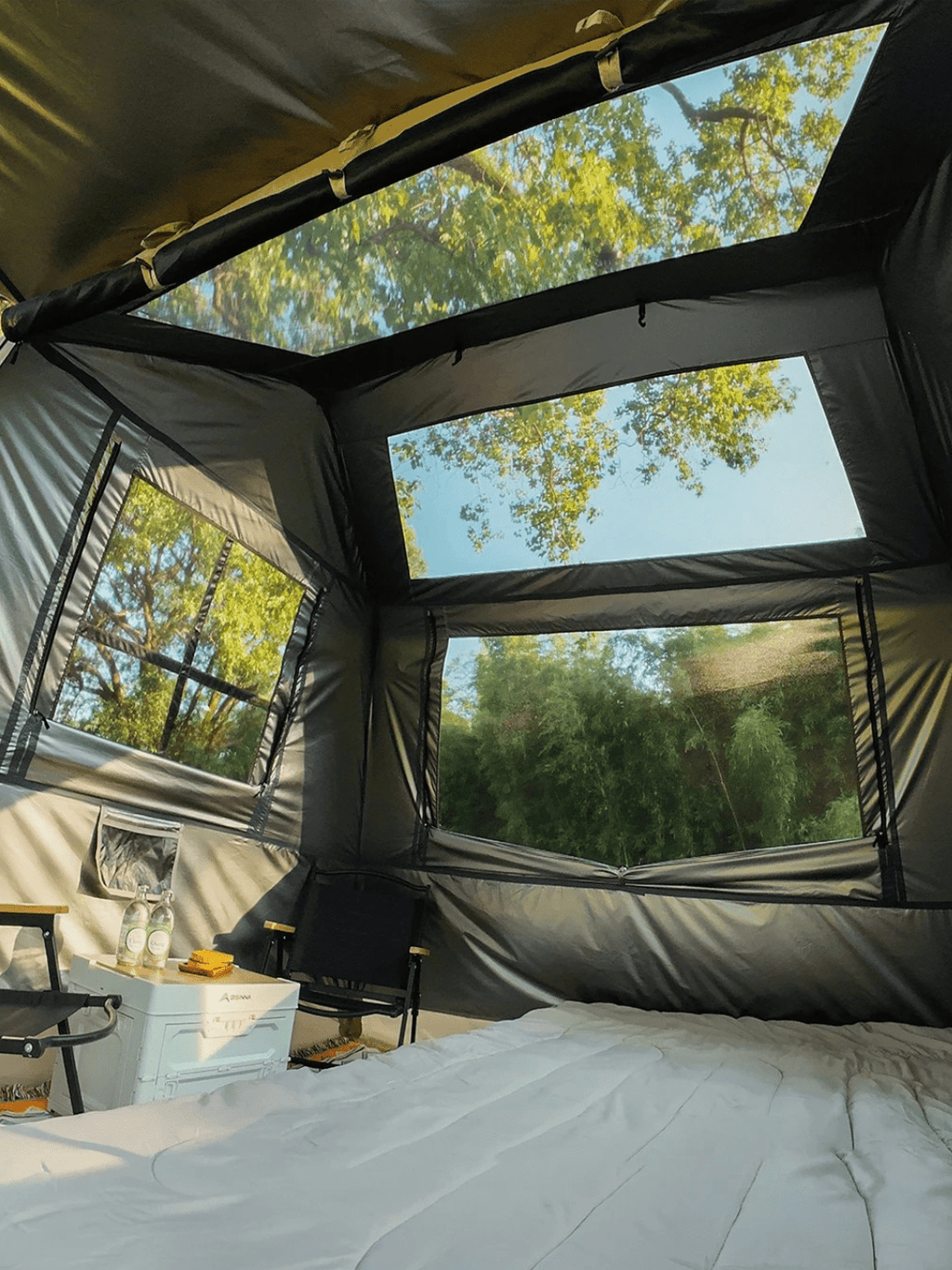 tente automatique 4 places