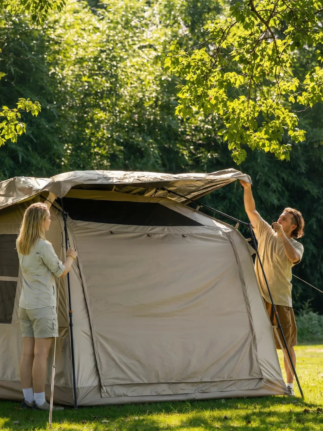 Tente automatique 4 places | MONTAGE EN 30 SECONDES