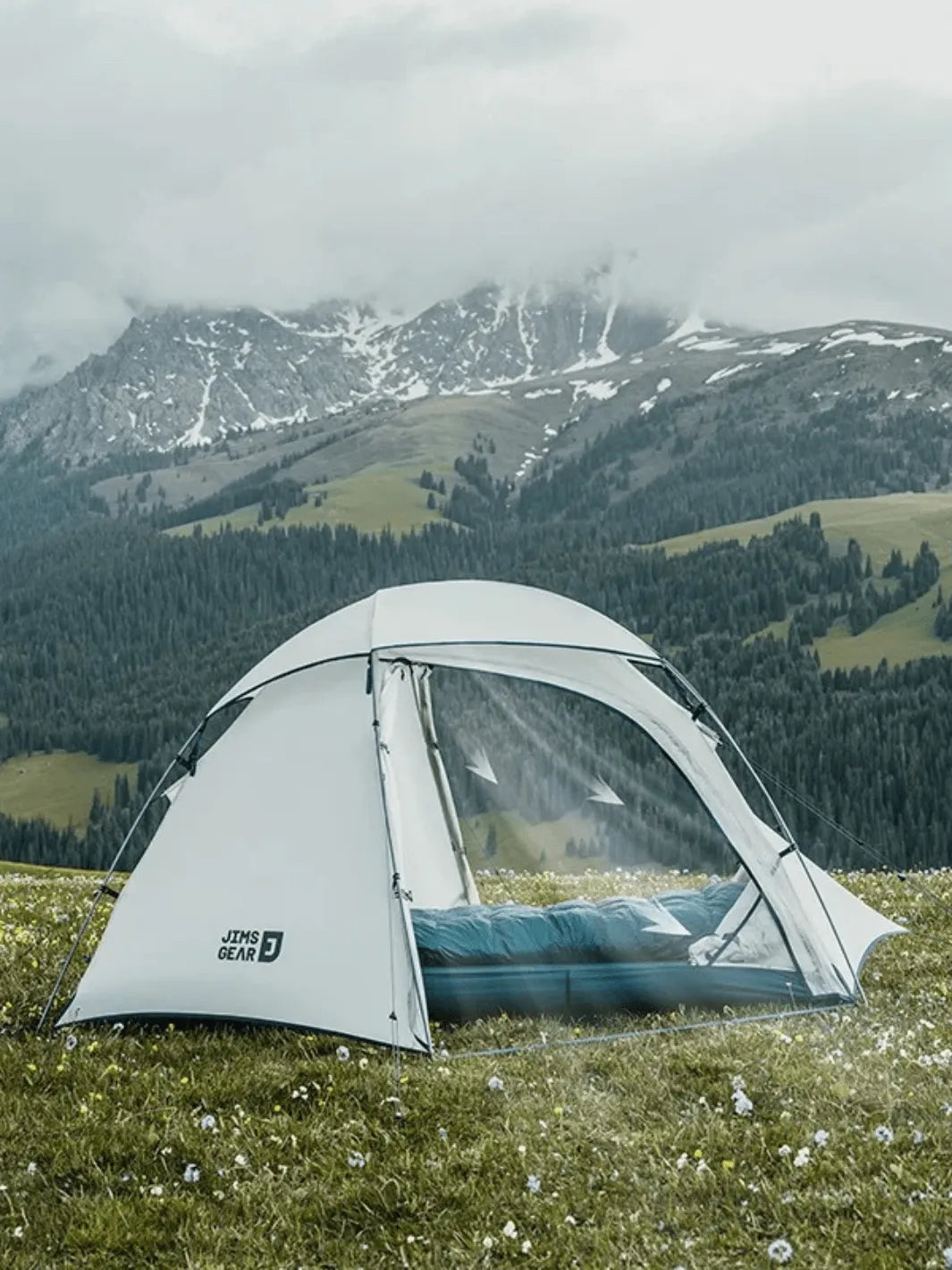 Tente bivouac 2 places | compacte et fiable