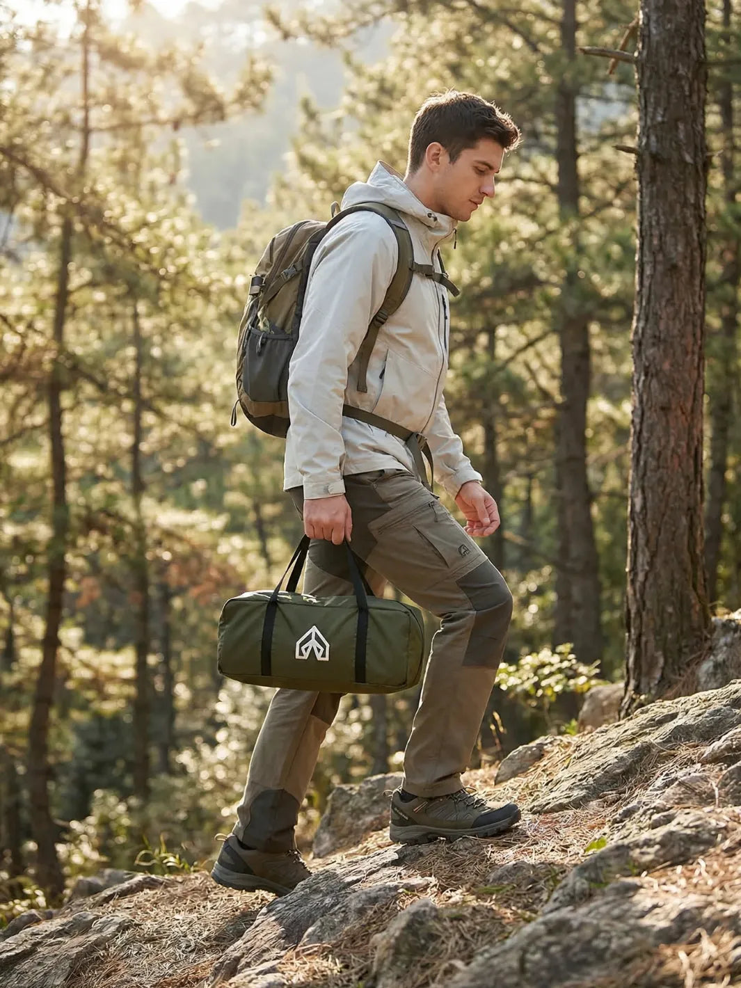 Tente bivouac 3 places | LÉGÈRE 1,8 KG ULTRA-COMPACTE
