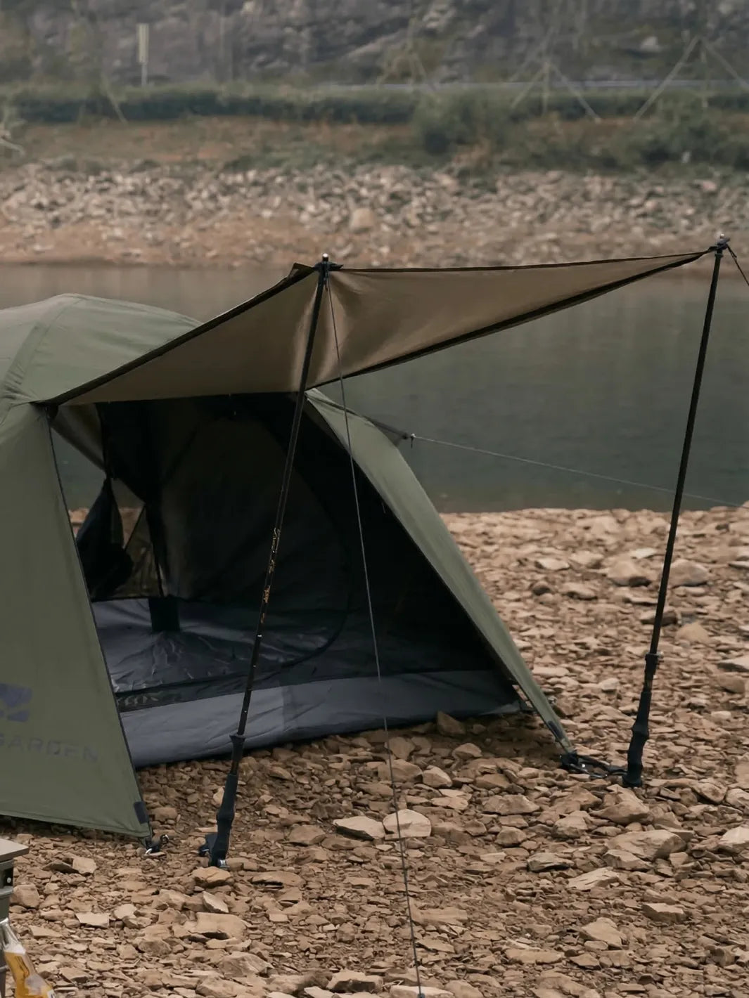Tente bivouac 3 places | LÉGÈRE 1,8 KG ULTRA-COMPACTE